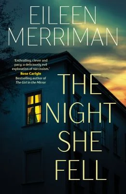 Book cover: The night she fell, by Eileen Merriman