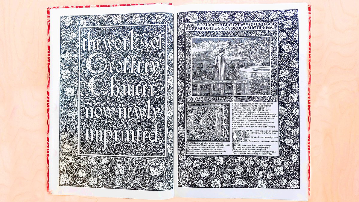 From the Rare Book Collection: The Works of Geoffrey Chaucer