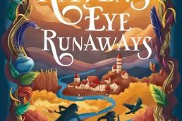 Book cover: The Raven's Eye runaways, by Claire Mabey