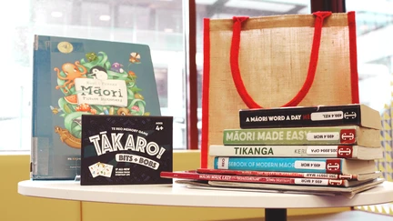 Photo on the contents on our Te Reo Kete