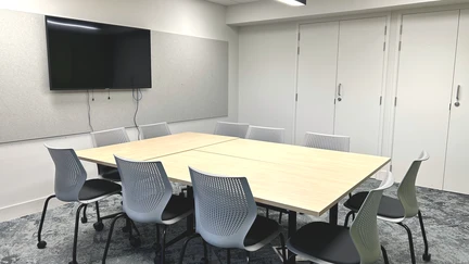 Photo of one of our meeting rooms.