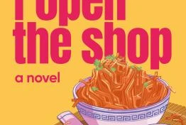 Book cover: When I open the shop, by romesh dissanayake